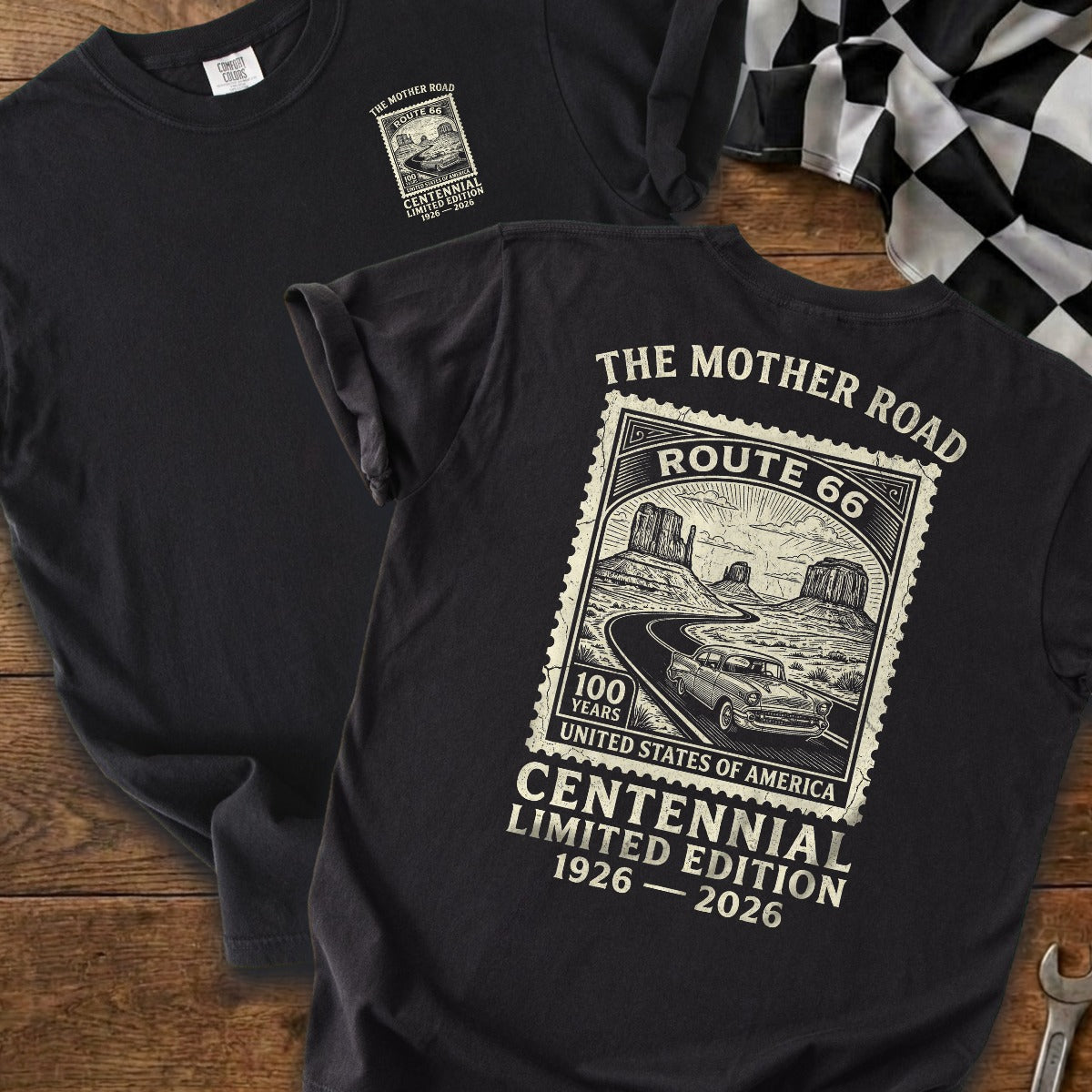 Black | Front & Back