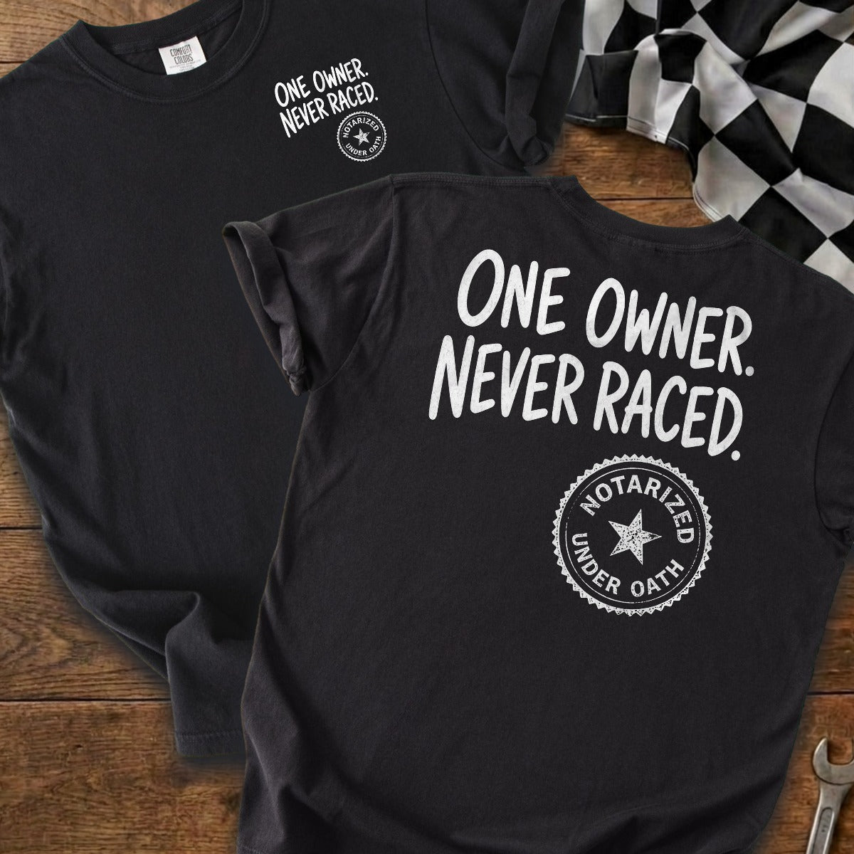 Black | Front & Back