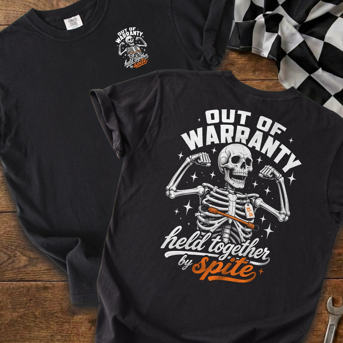Black | Front & Back