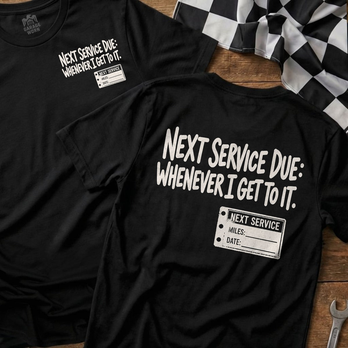 Black | Front & Back