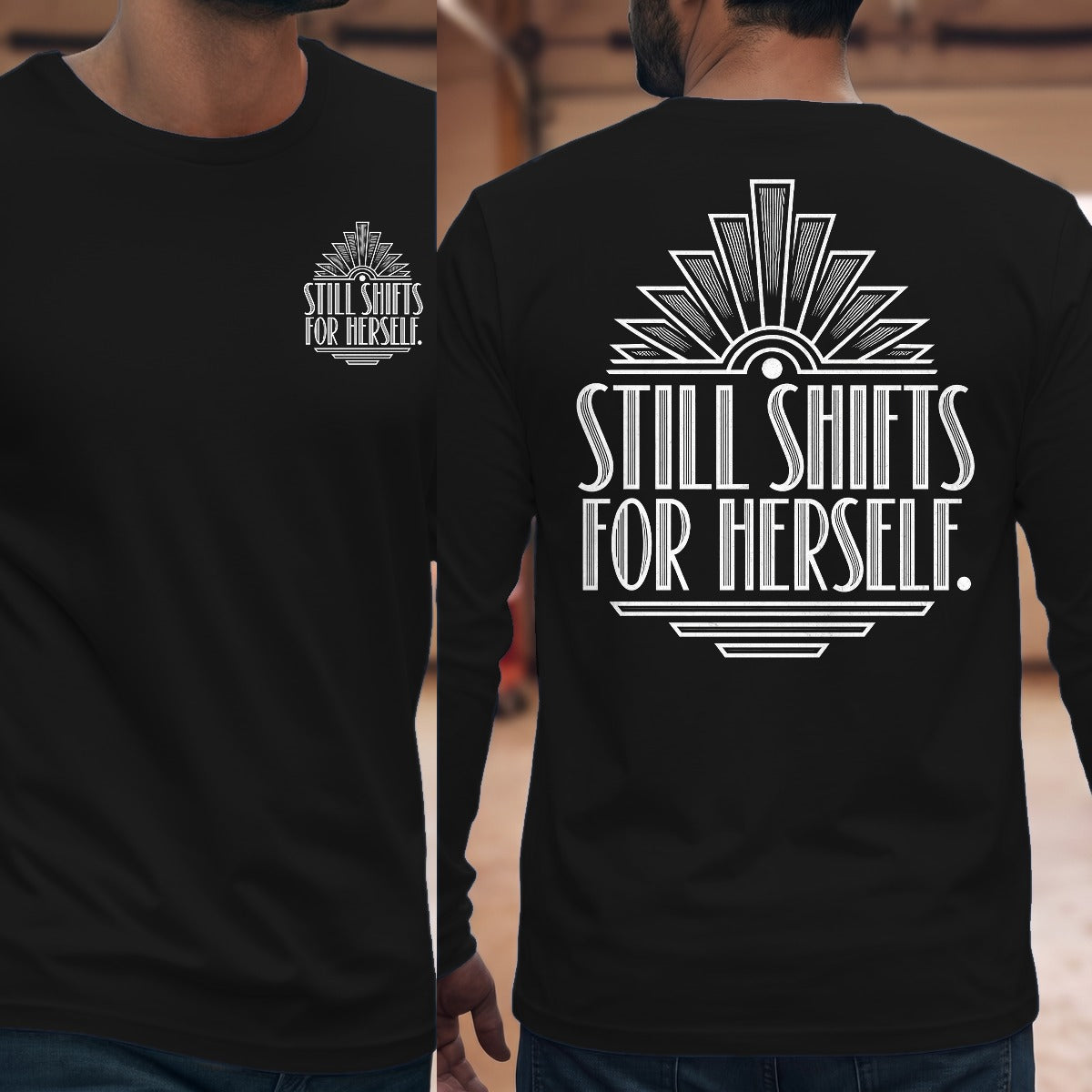 Black | Front & Back