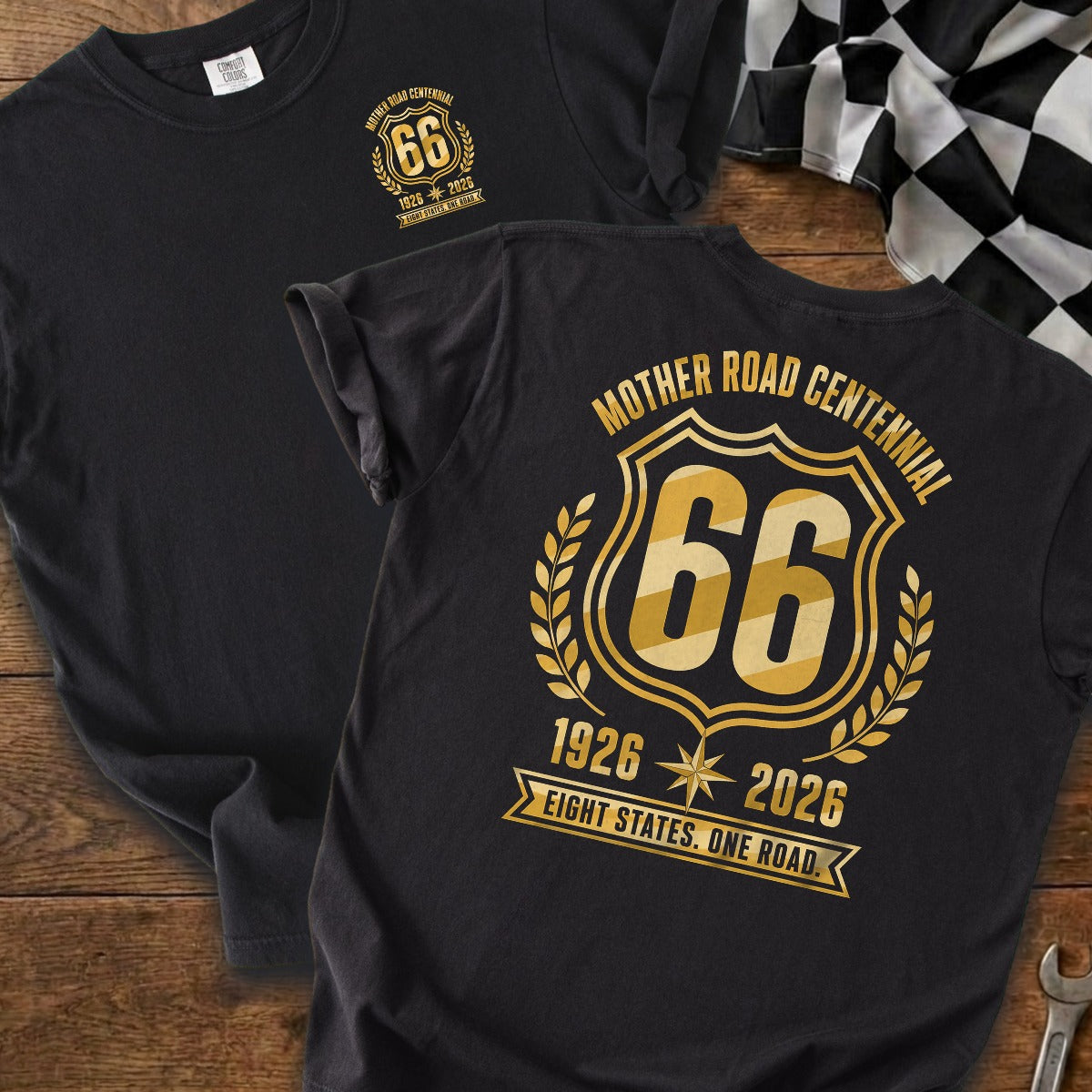 Black | Front & Back