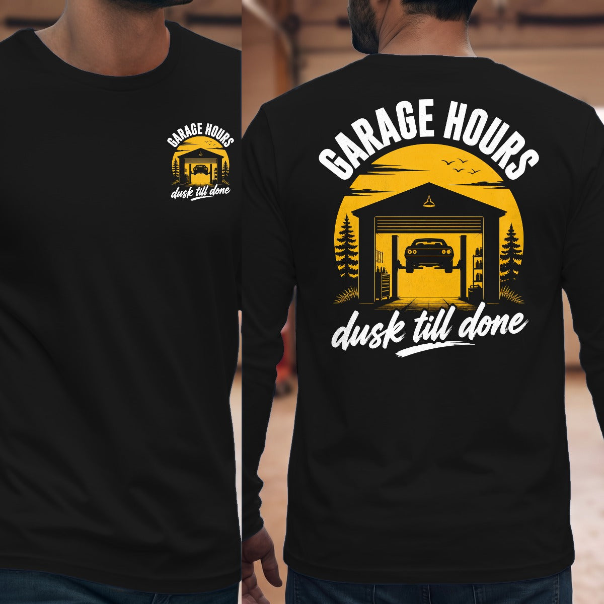 Black | Front & Back