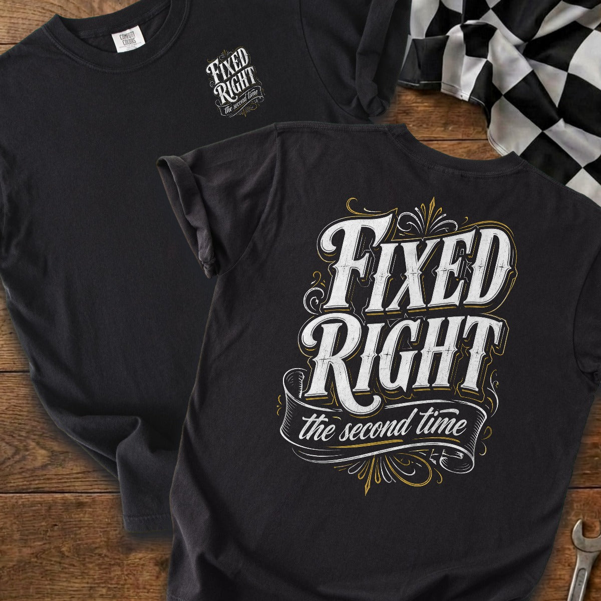 Black | Front & Back