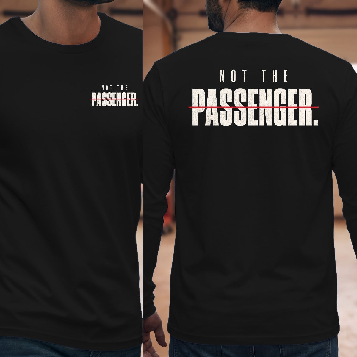 Black | Front & Back