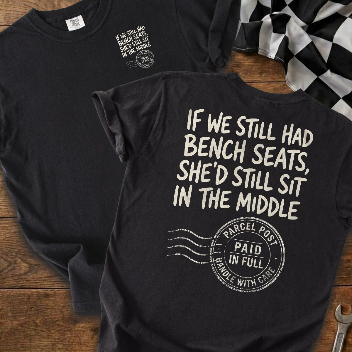 Black | Front & Back