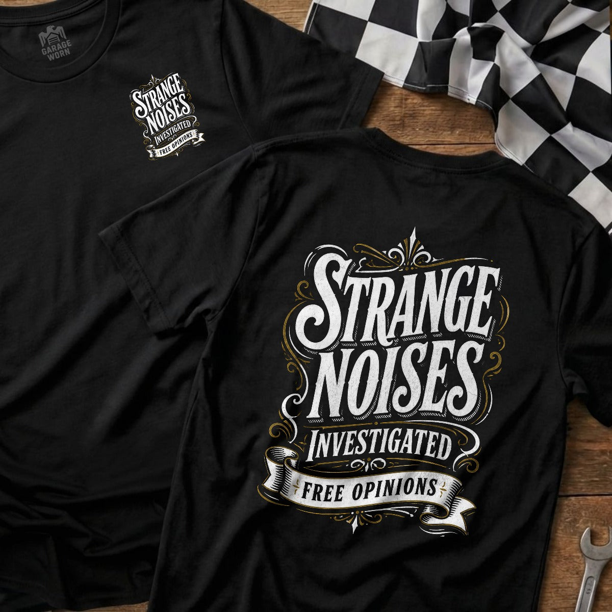 Black | Front & Back
