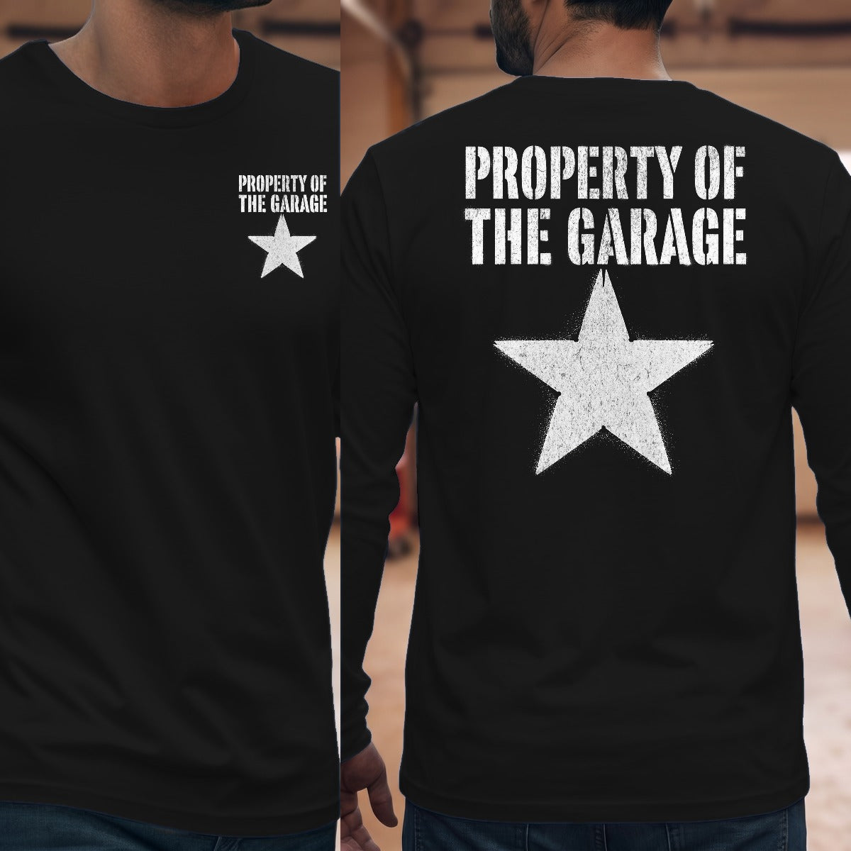 Black | Front & Back