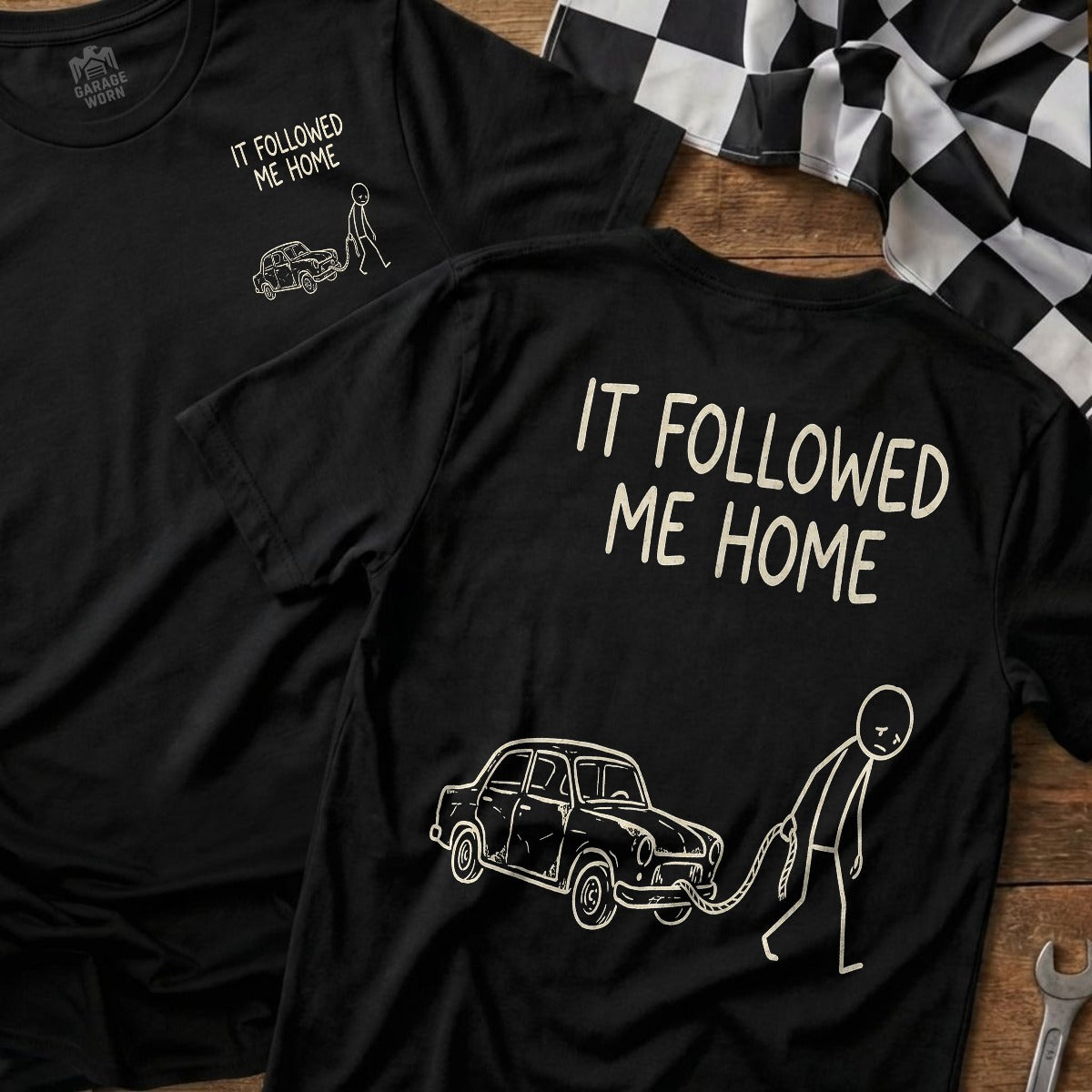 Black | Front & Back
