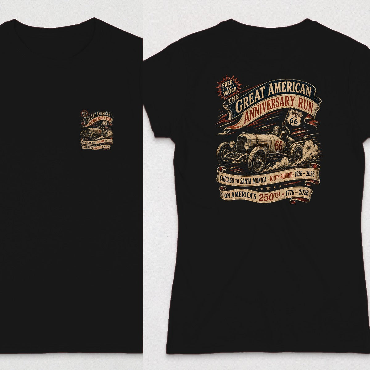 Black | Front & Back