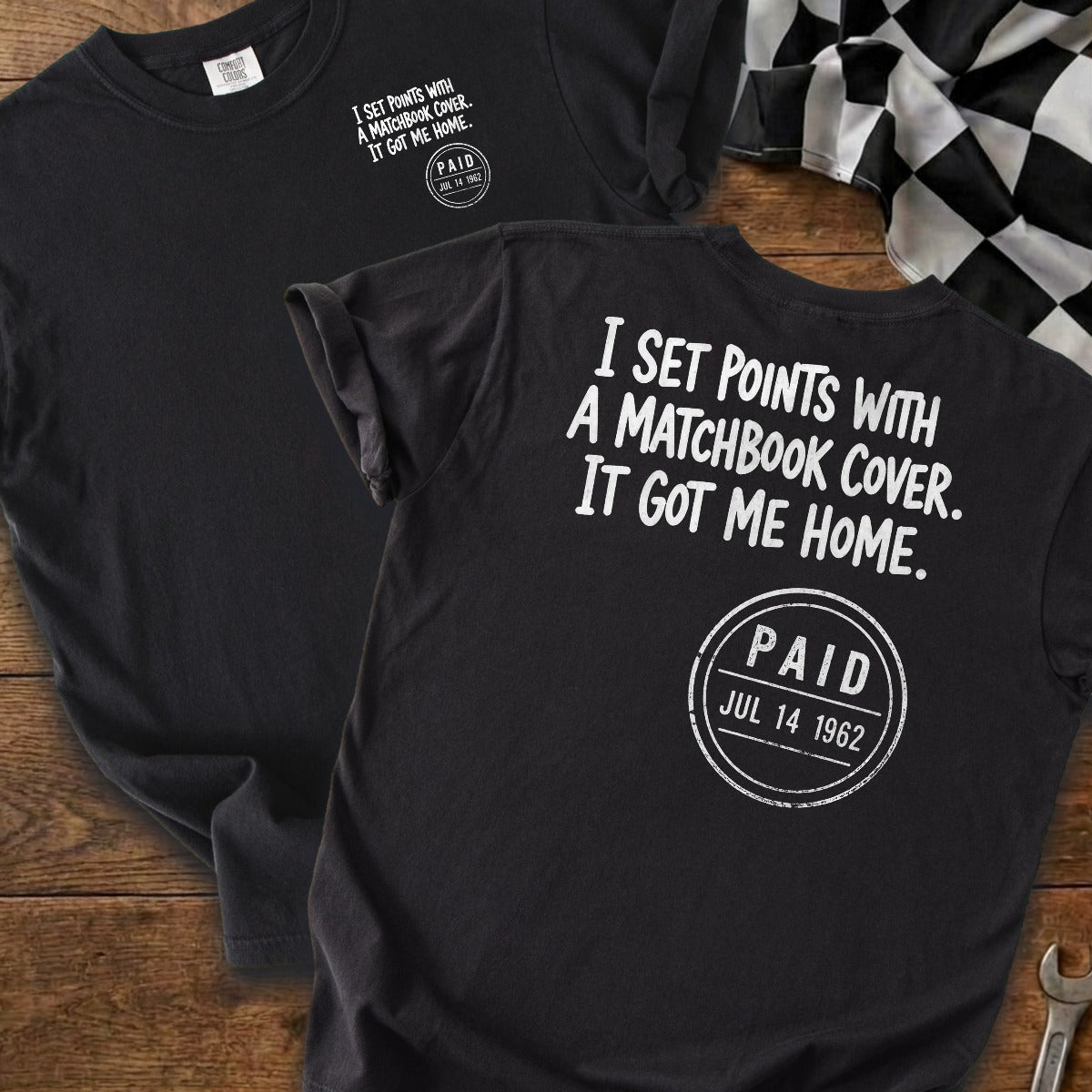 Black | Front & Back