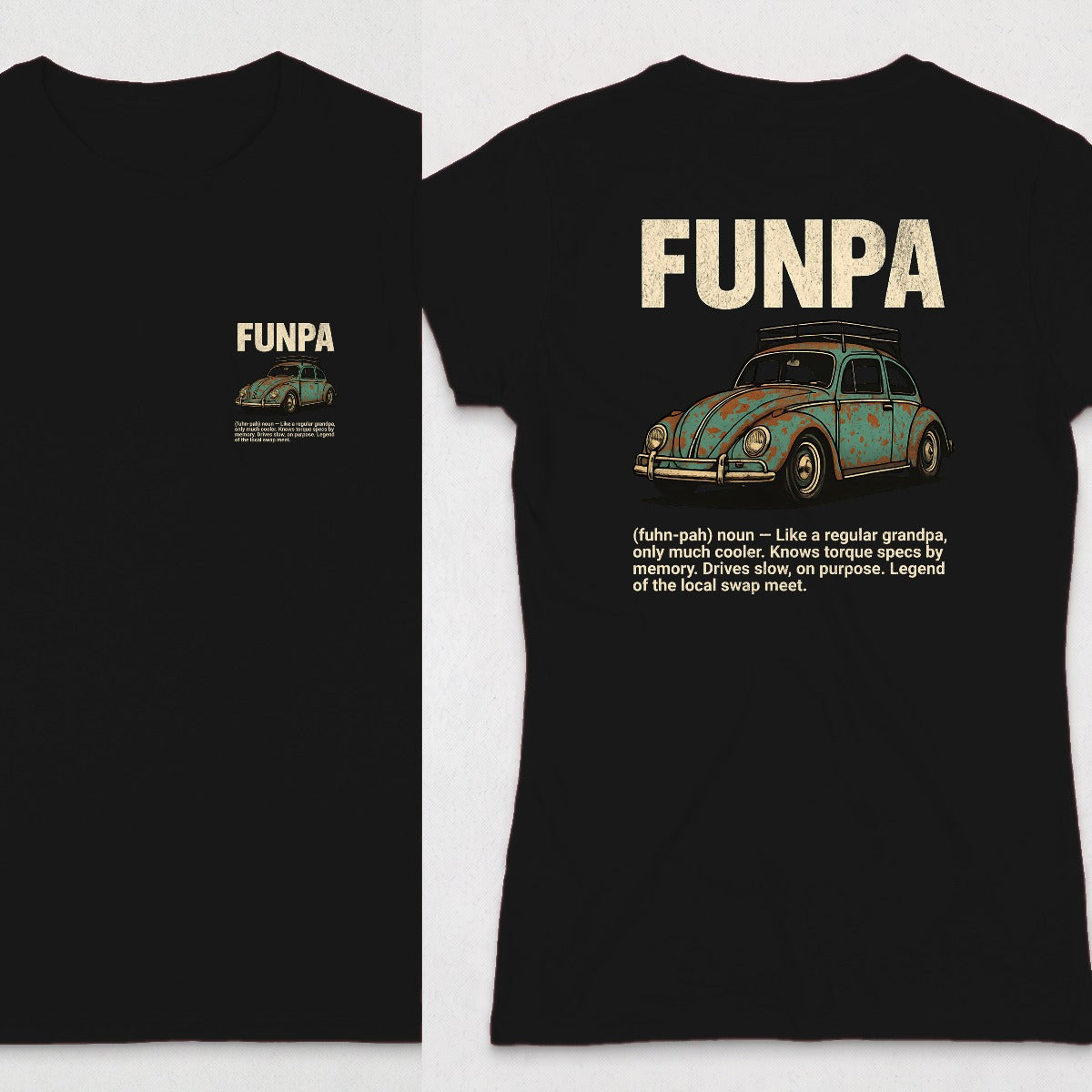 Black | Front & Back