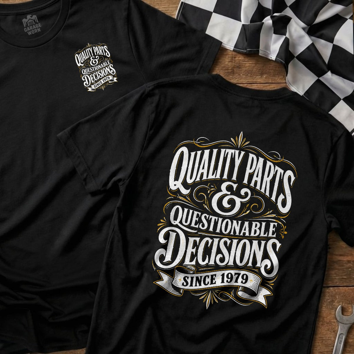 Black | Front & Back