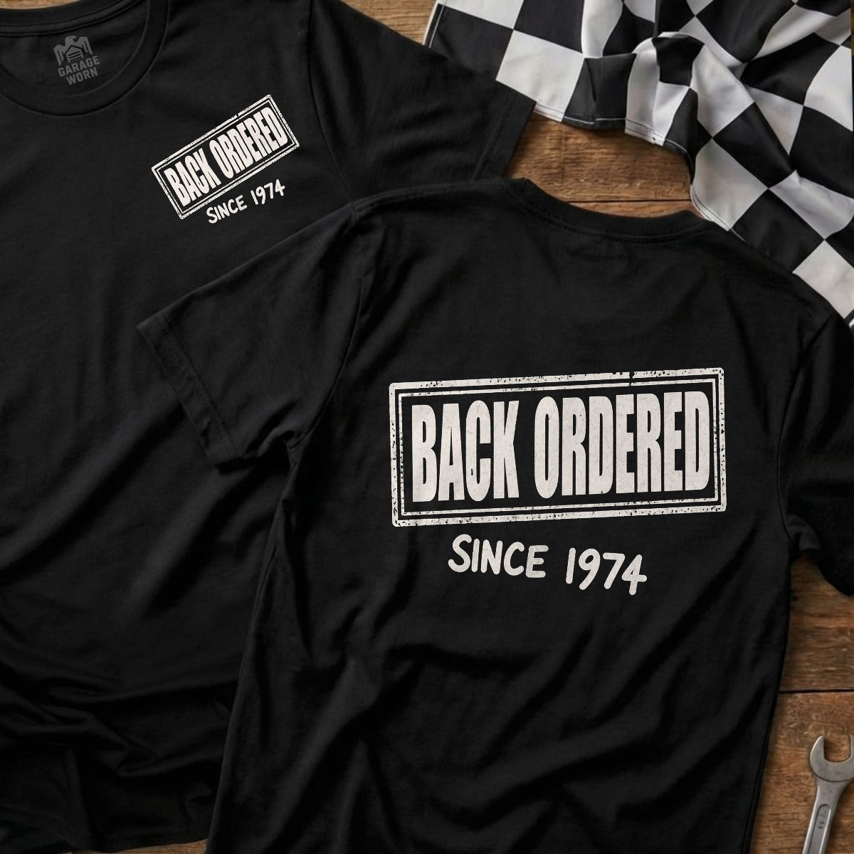 Black | Front & Back