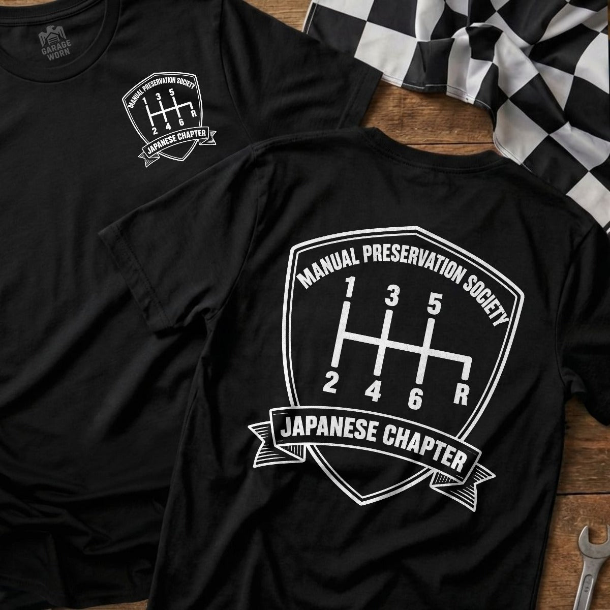Black | Front & Back