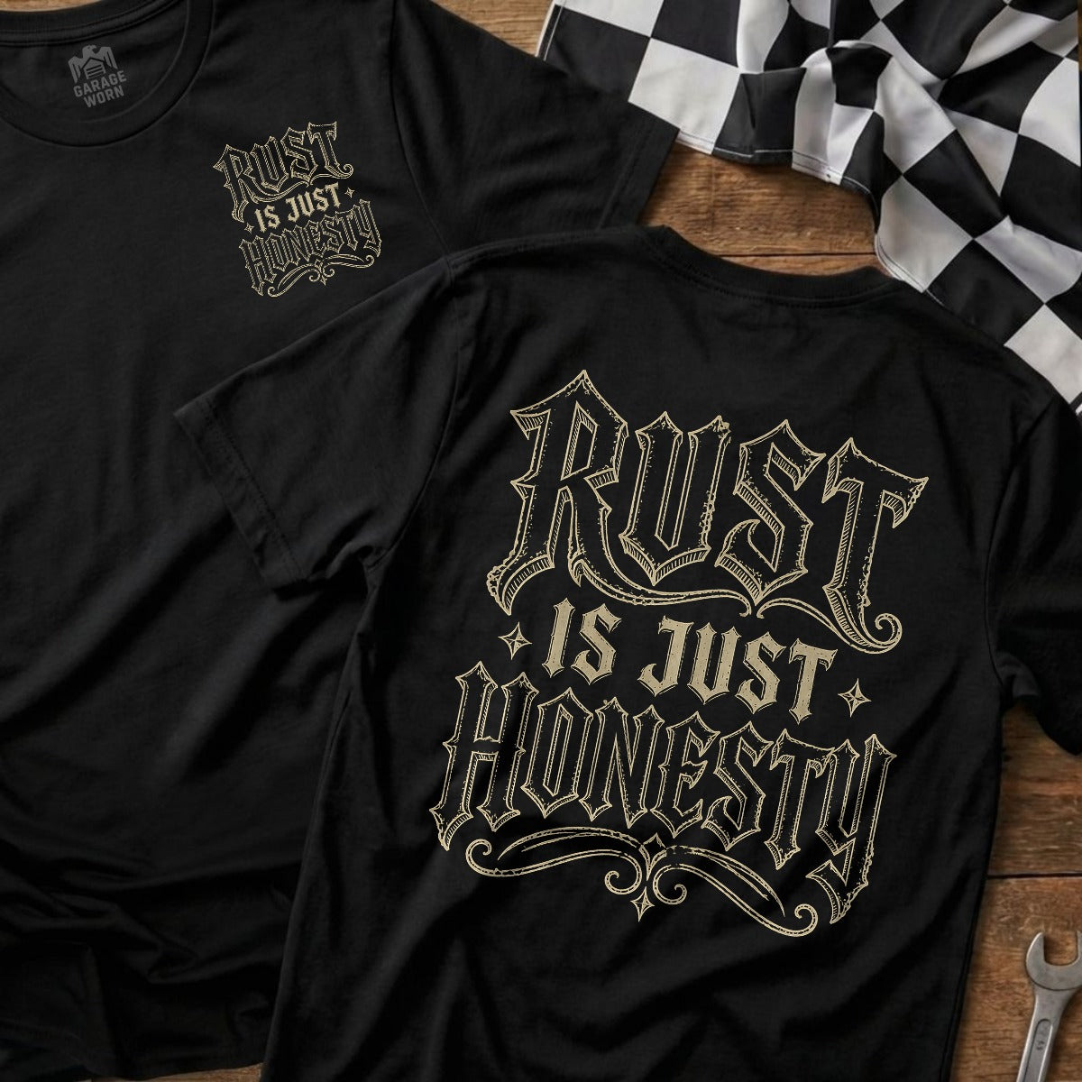 Black | Front & Back