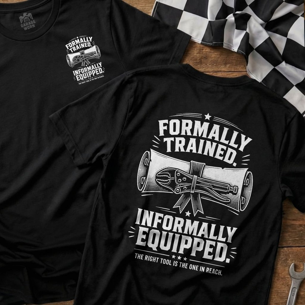 Black | Front & Back