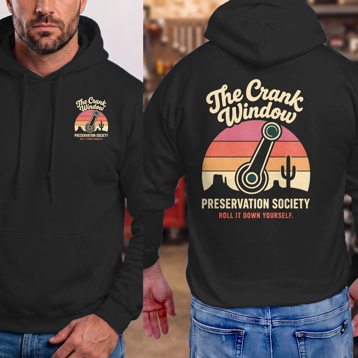 Black | Front & Back