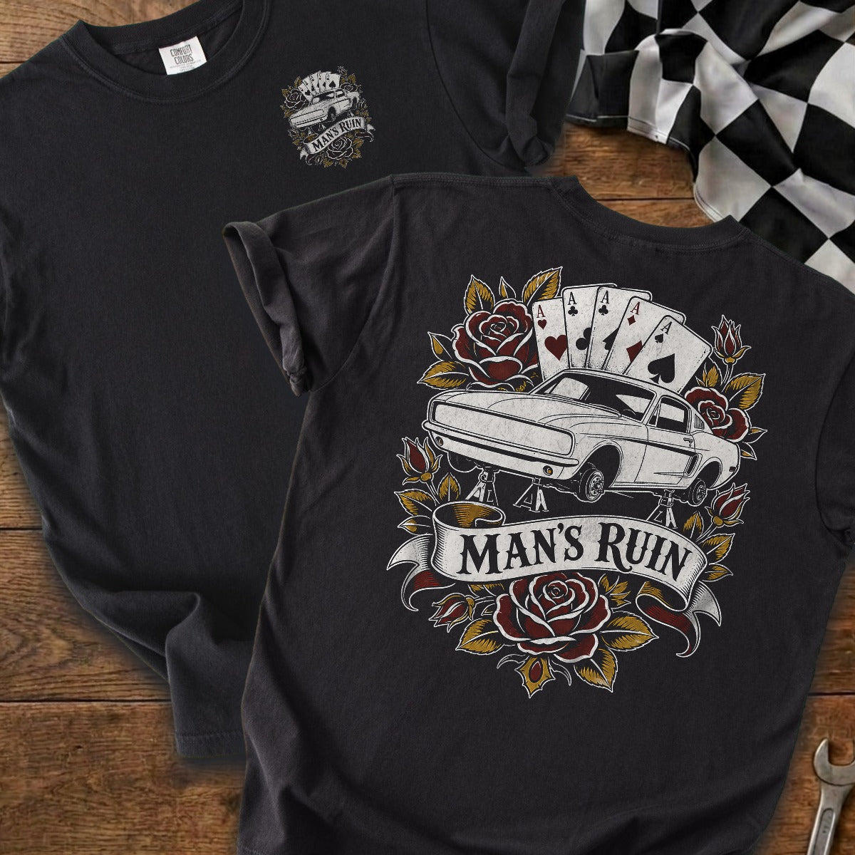 Black | Front & Back