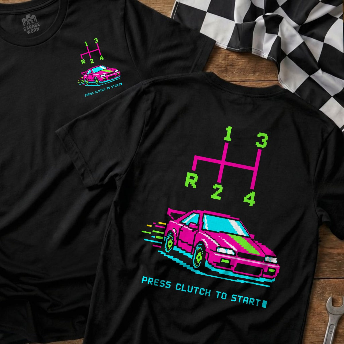 Black | Front & Back