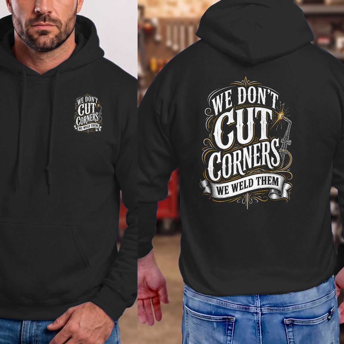 Black | Front & Back