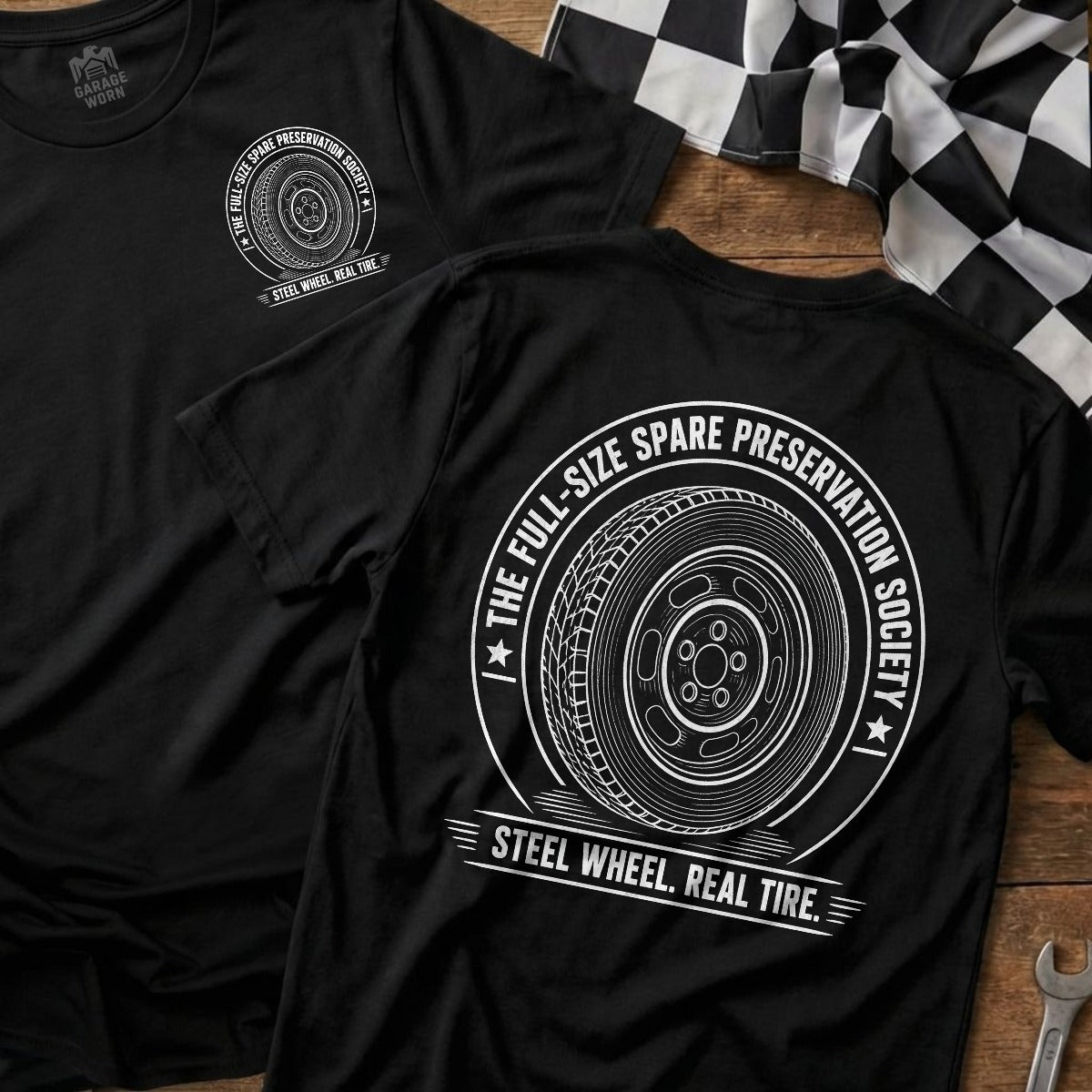 Black | Front & Back