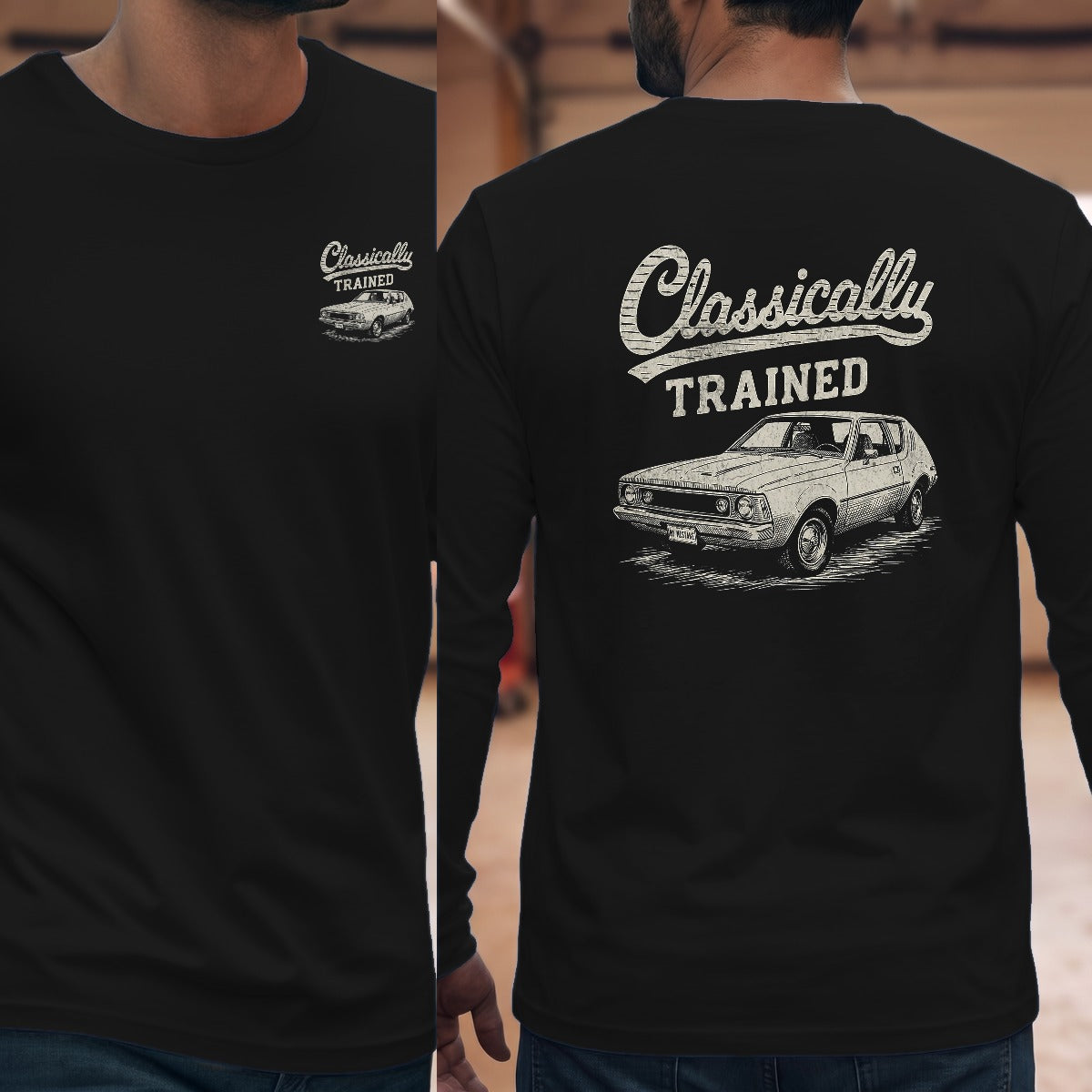 Black | Front & Back