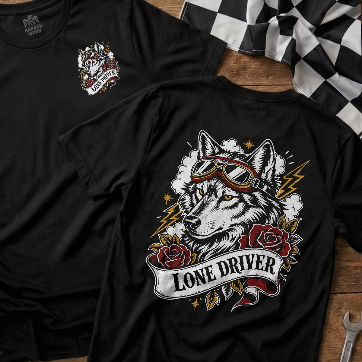 Black | Front & Back