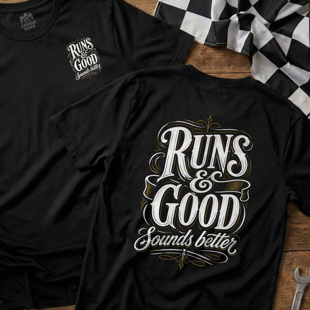 Black | Front & Back