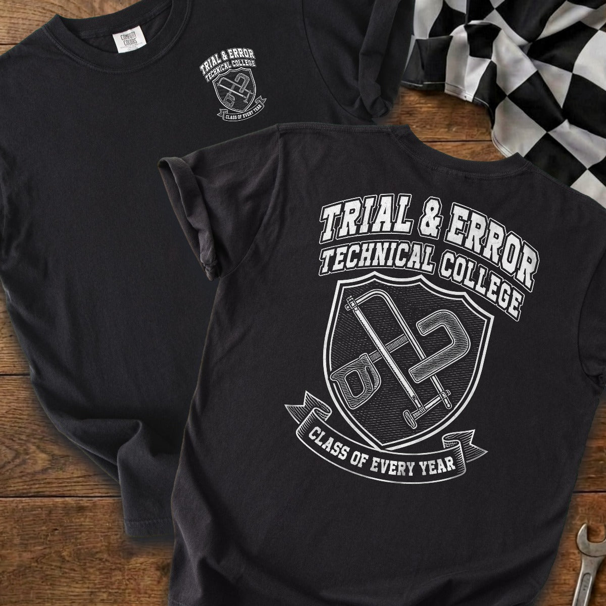 Black | Front & Back