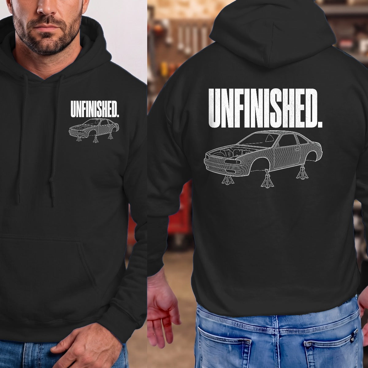 Black | Front & Back