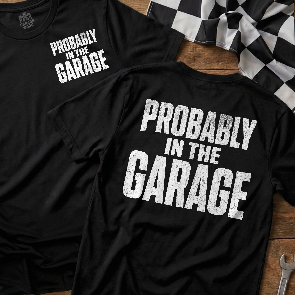 Black | Front & Back