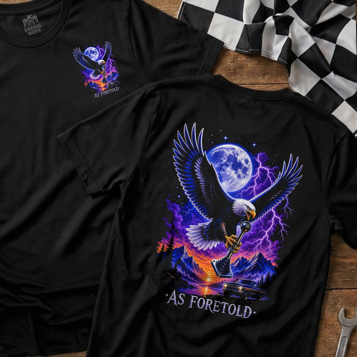 Black | Front & Back