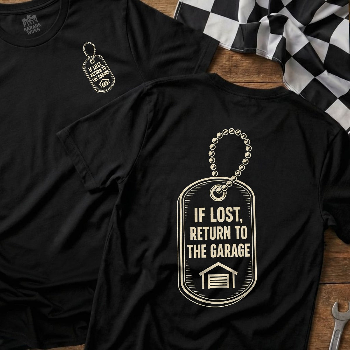 Black | Front & Back