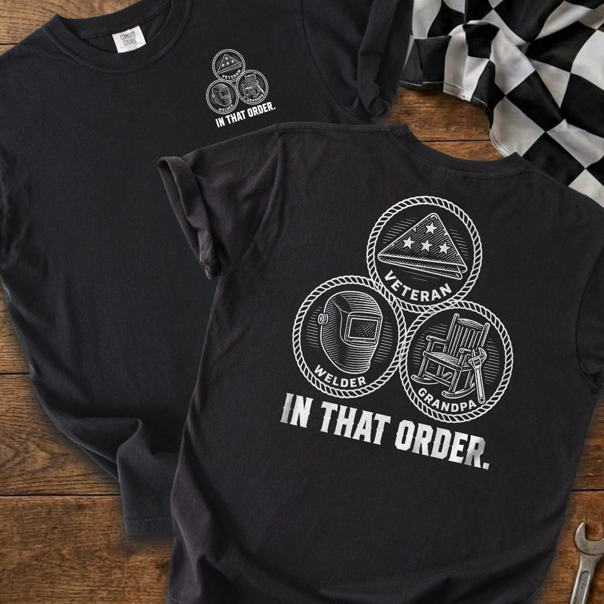 Black | Front & Back