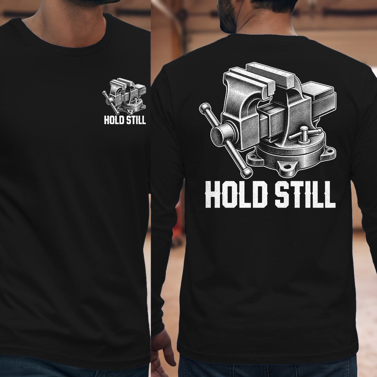 Black | Front & Back