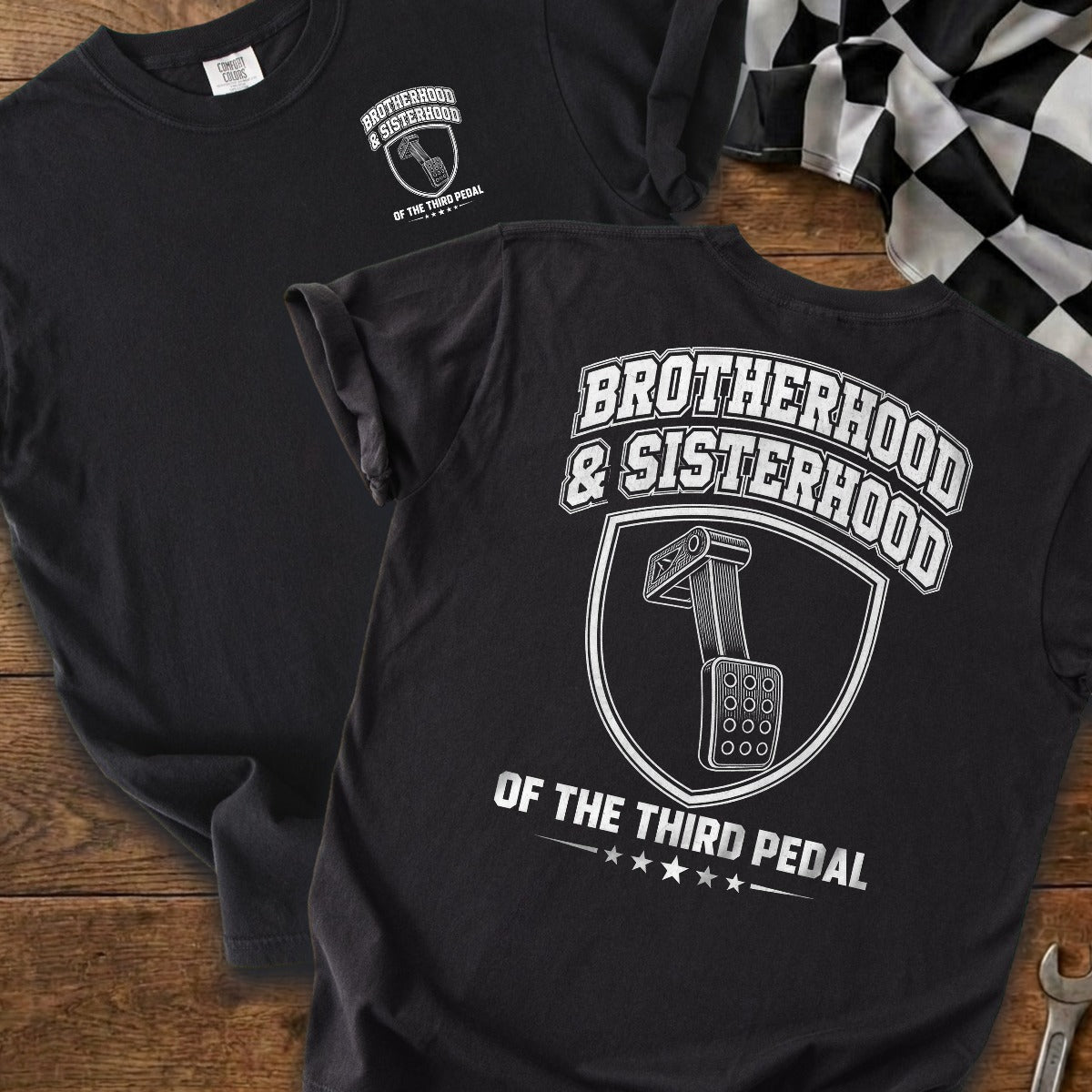 Black | Front & Back