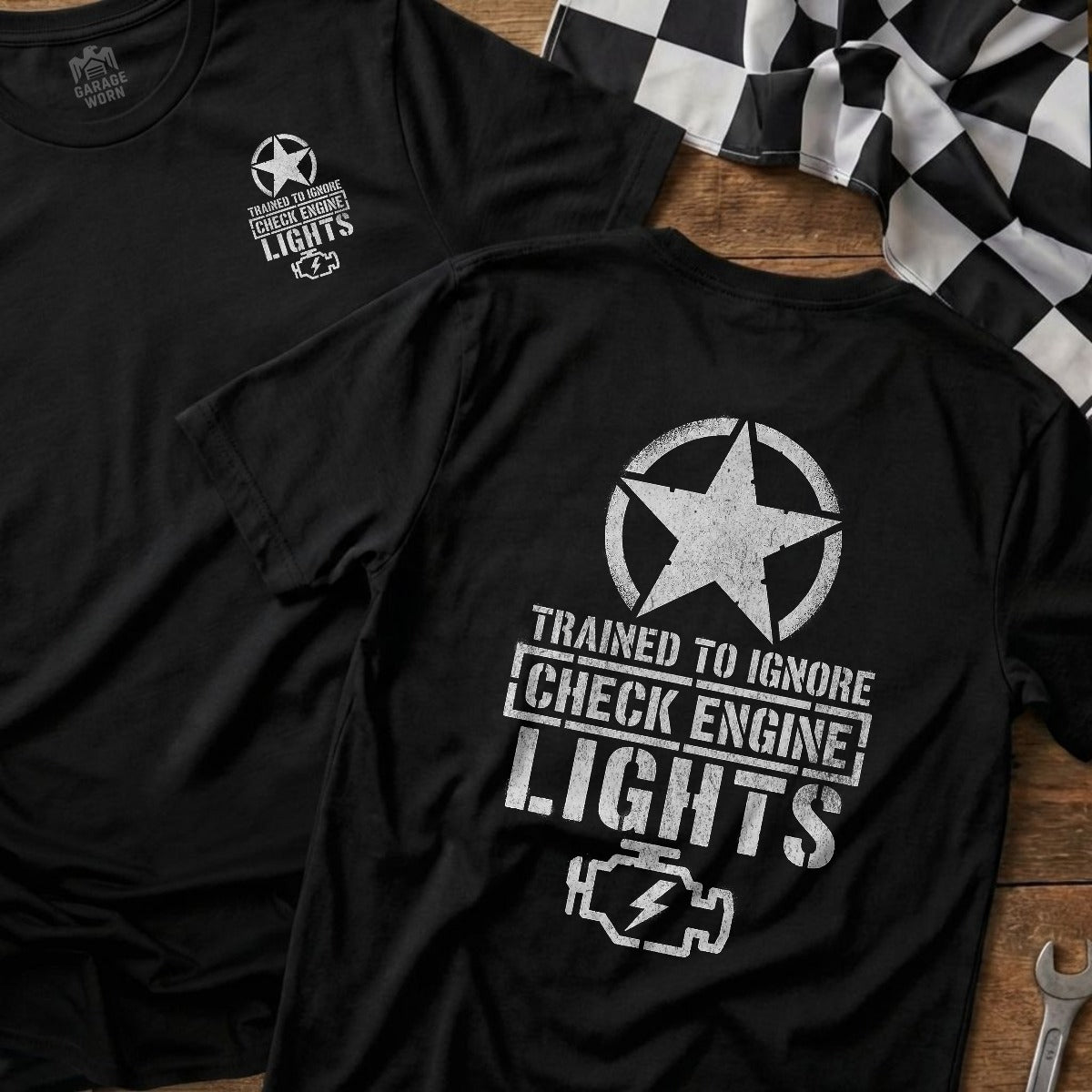 Black | Front & Back