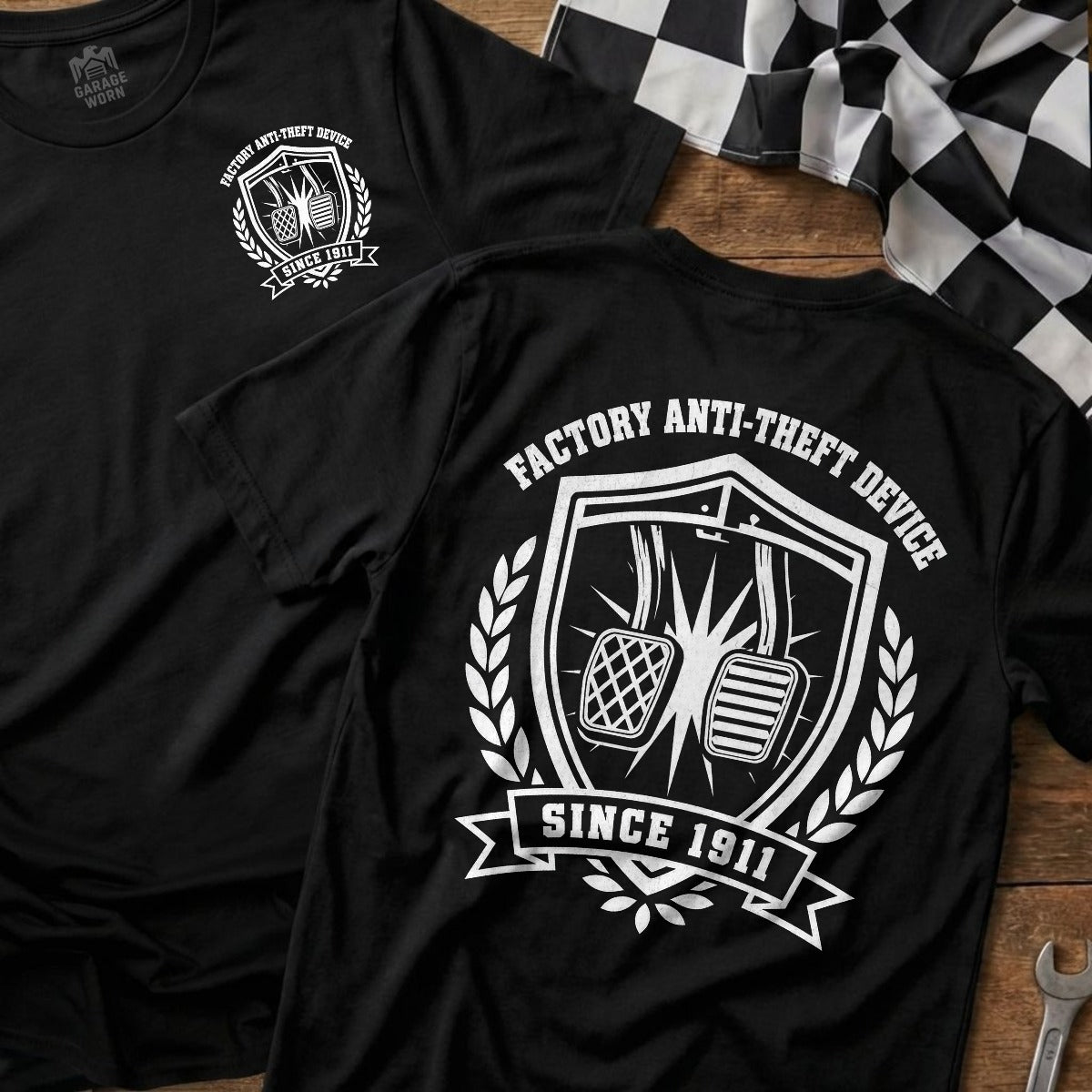 Black | Front & Back