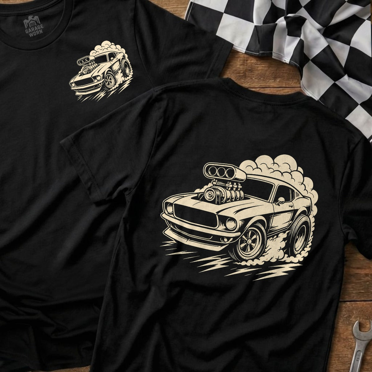 Black | Front & Back