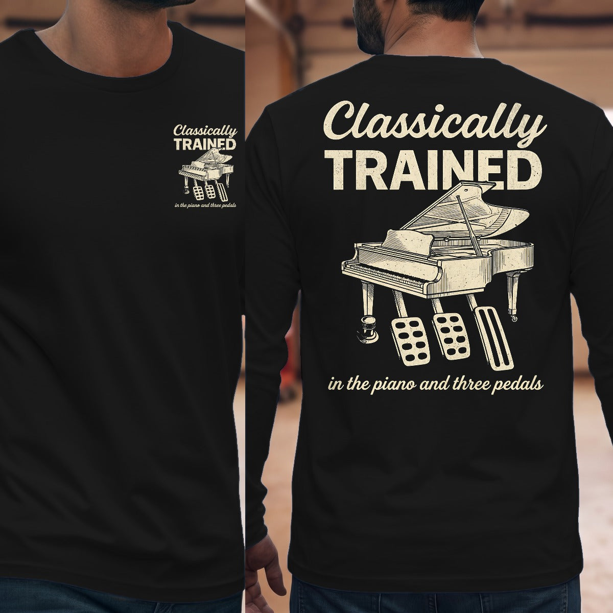 Black | Front & Back