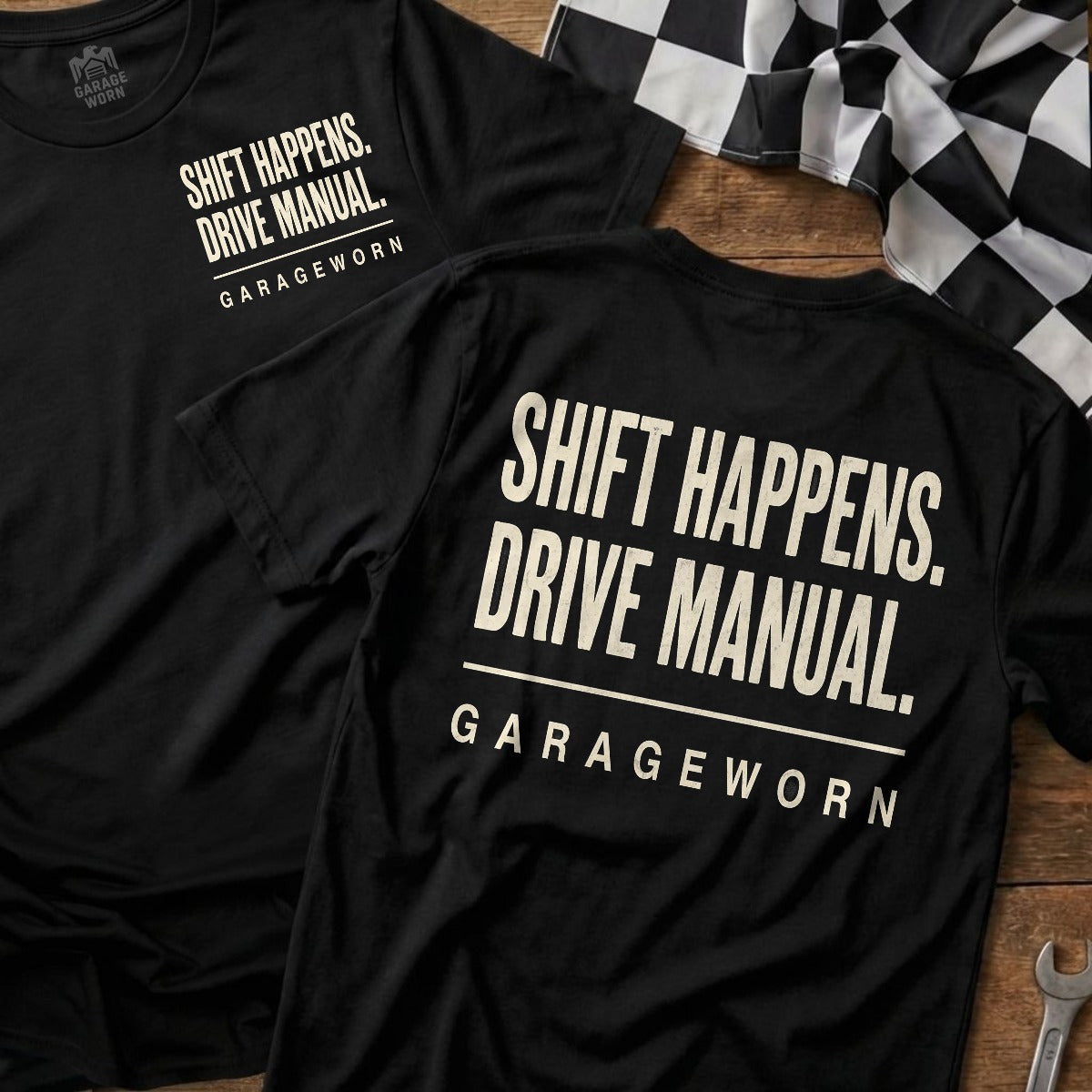 Black | Front & Back