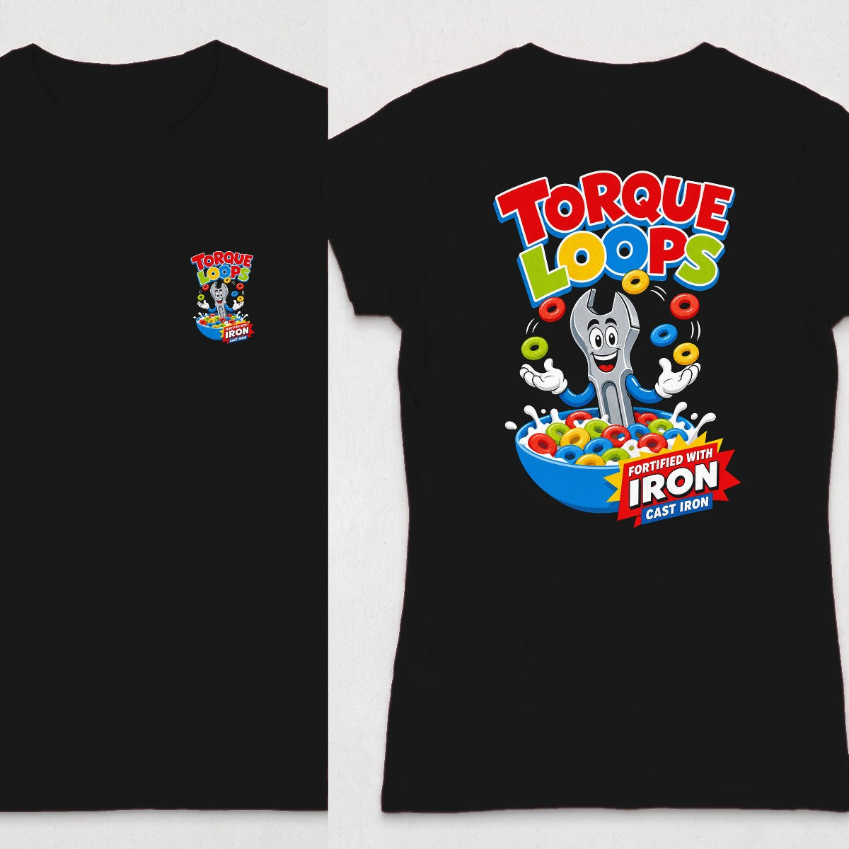 Black | Front & Back