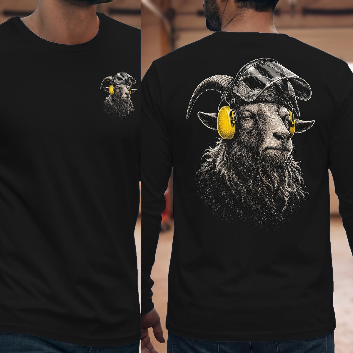 Black | Front & Back
