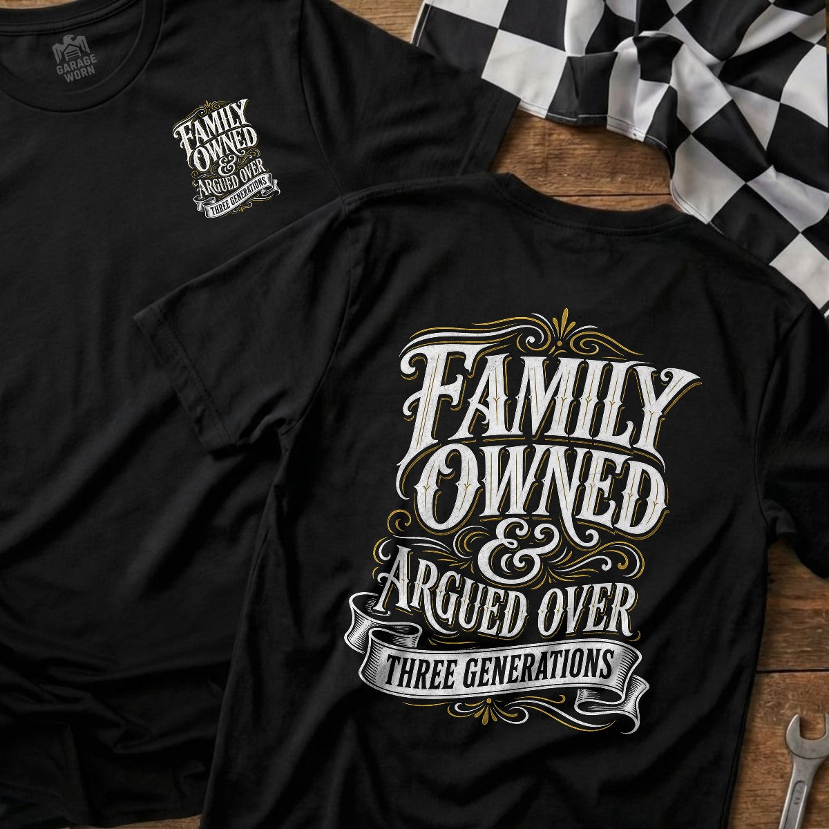 Black | Front & Back