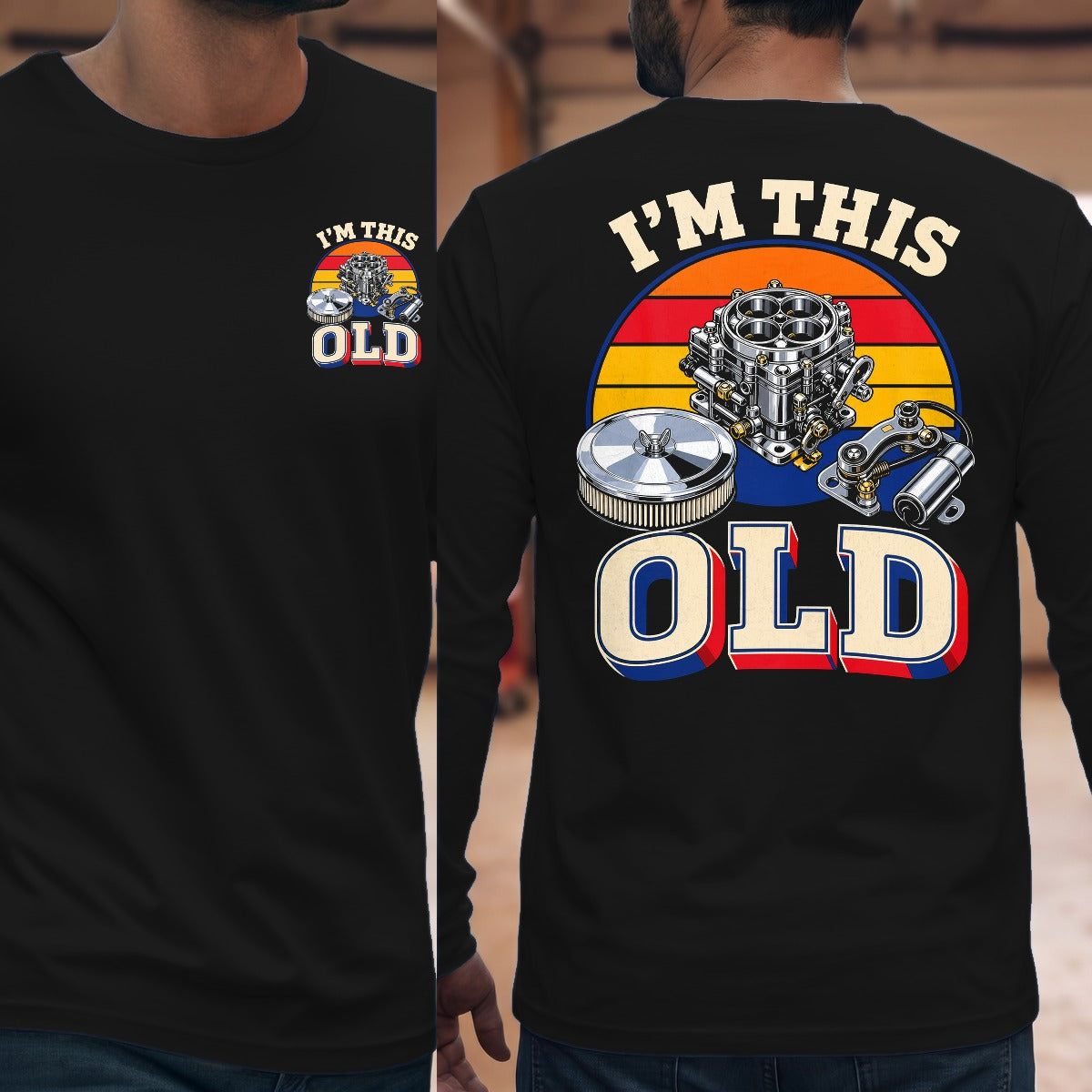 Black | Front & Back