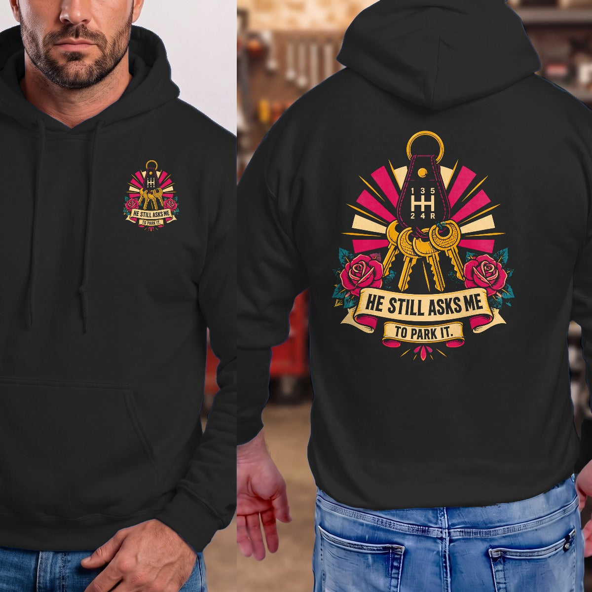 Black | Front & Back