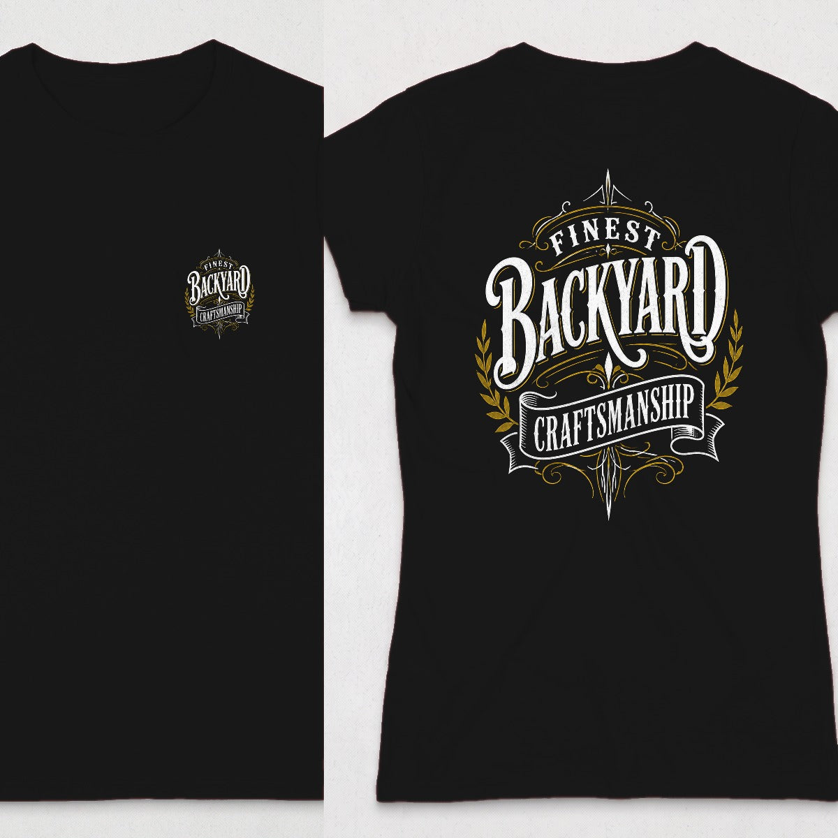 Black | Front & Back