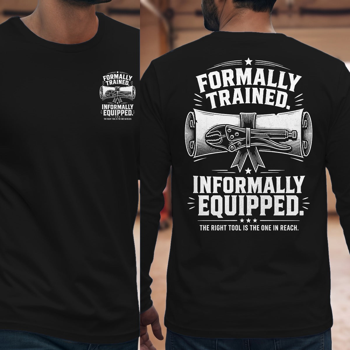 Black | Front & Back