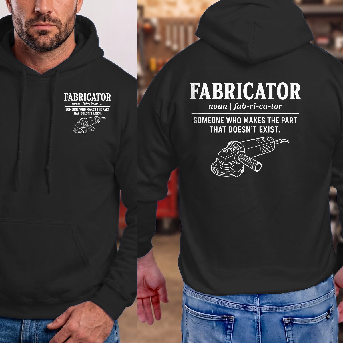 Black | Front & Back